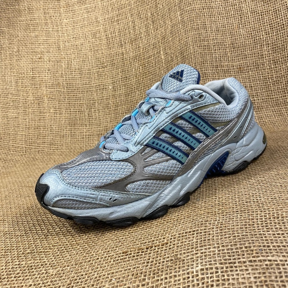 Adidas Running Shoes Adiprene  Blue Silver Women's Size 8